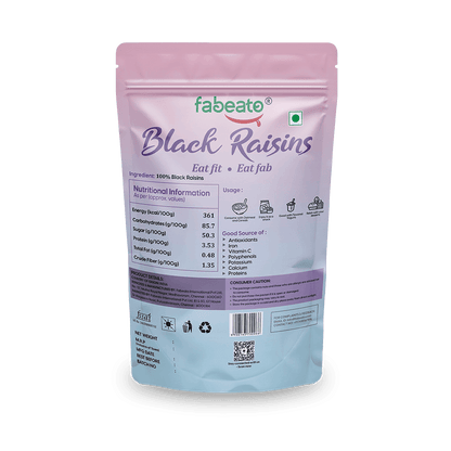 Image 3 of Fabeato Premium Afghani Seedless Black Raisins