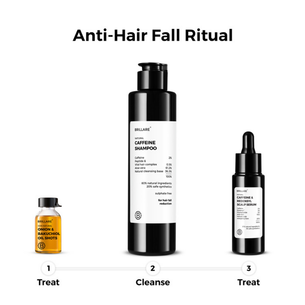 Image 3 of Brillare Onion & Bakuchiol Oil Shots For Hair Fall Reduction