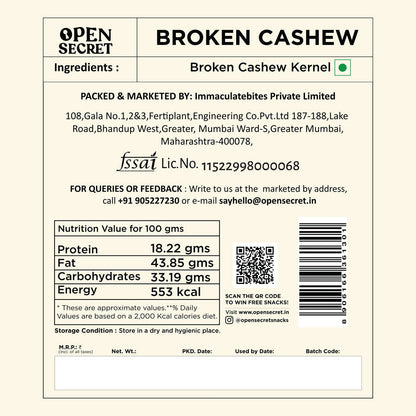 Image 3 of Open Secret Broken Cashew Kernel