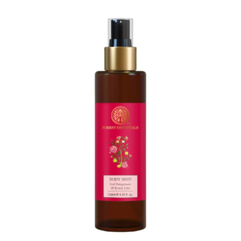 Image 1 of 130 ml for the product Forest Essentials Body Mist Iced Pomegranate & Kerala Lime