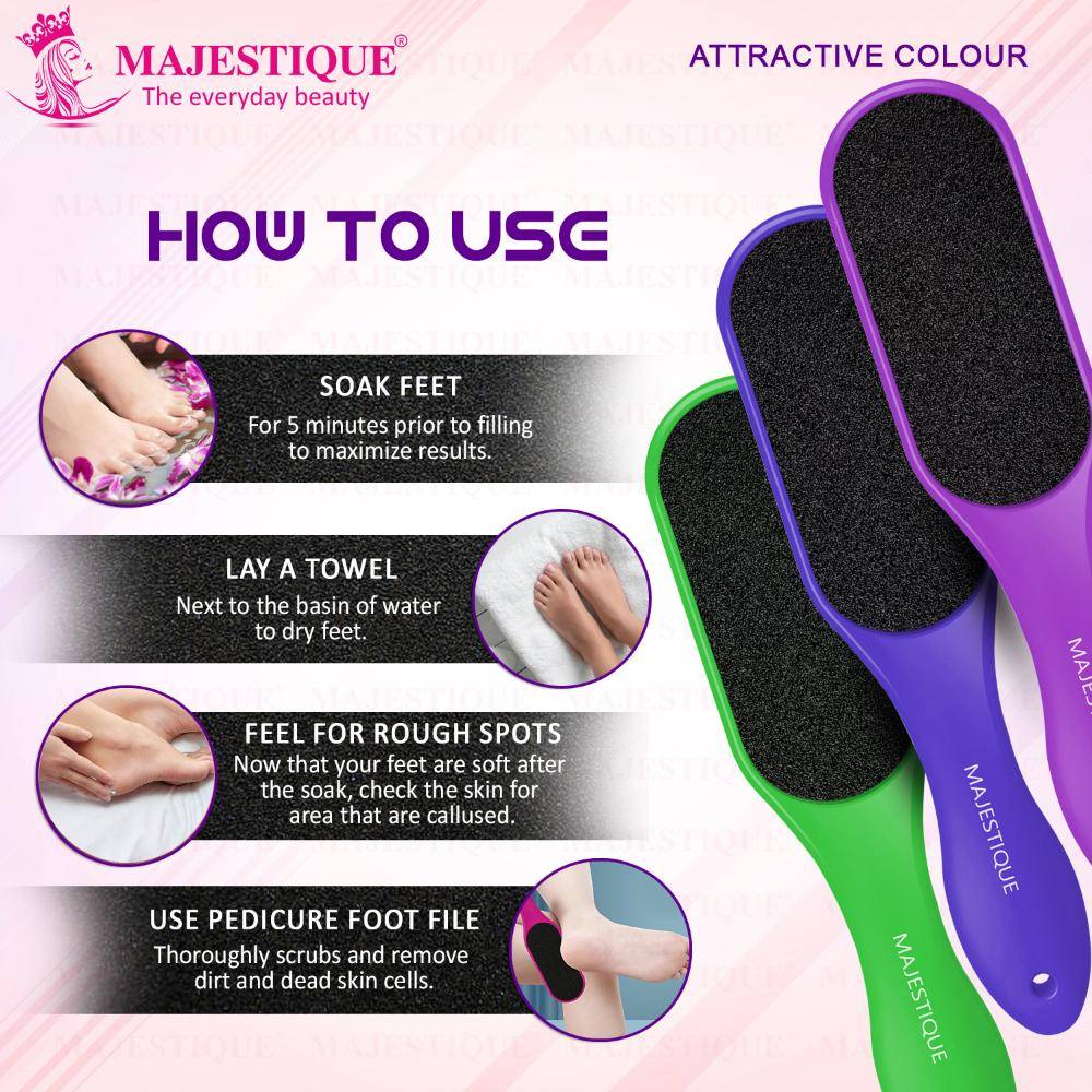 Image 6 of Majestique Professional Dual-Sided Foot Scraper