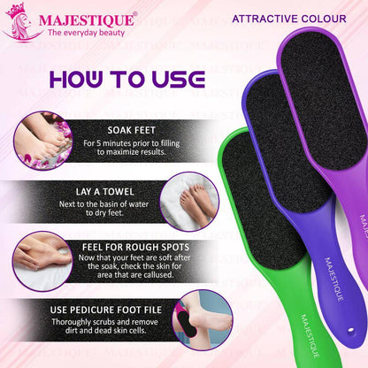 Image 6 of Majestique Professional Dual-Sided Foot Scraper