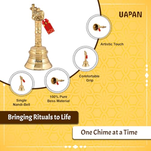 Image 5 of Uapan Nandi Brass Pooja Bell