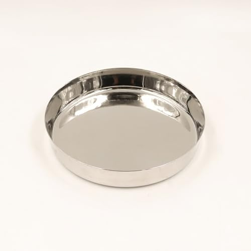 Image 10 of Spillbox Stainless Steel Halwa Plates