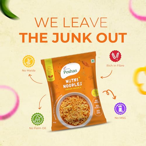 Image 5 of ACME Poshan Nutri+ Noodles Pack of 6 (70g each)