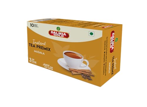 Image 3 of Dalmia Gold Instant Tea Premix Masala Flavour 14g x 10 Sachets