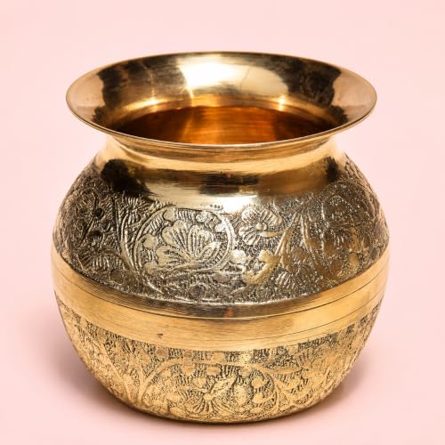 Image 5 of Pure Source India Brass Pooja Kalash Lota 650 ml