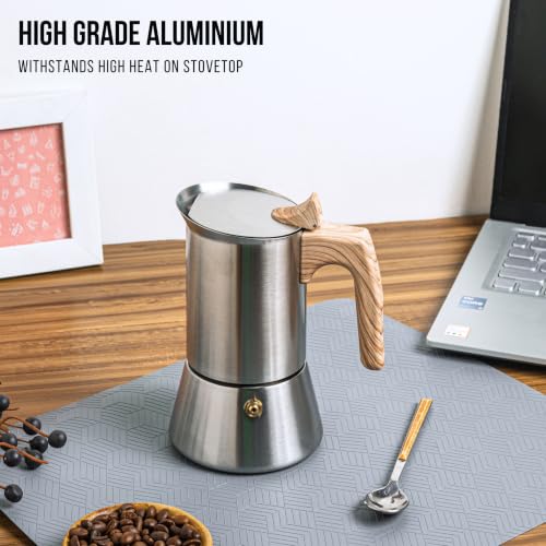 Image 3 of Sipologie Induction Moka Pot Espresso Maker 220ml