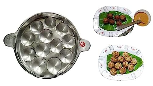 Image 2 of CHILLATAI Aluminium Appam Patra 12 Cavity 1300 Grams