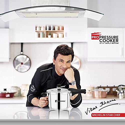 Image 4 of Bergner Pura Stainless Steel Pressure Cooker