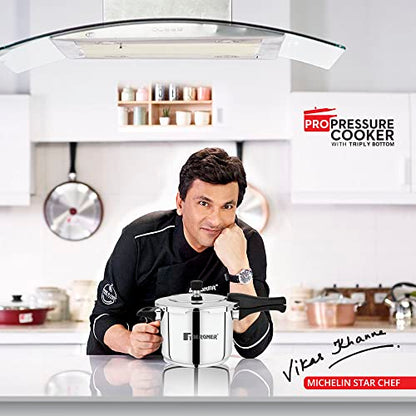 Image 4 of Bergner Pura Stainless Steel Pressure Cooker