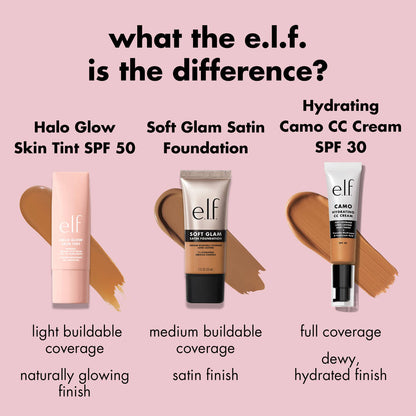 Image 10 of e.l.f. Cosmetics Halo Glow Skin Tint SPF 50 (30ml)