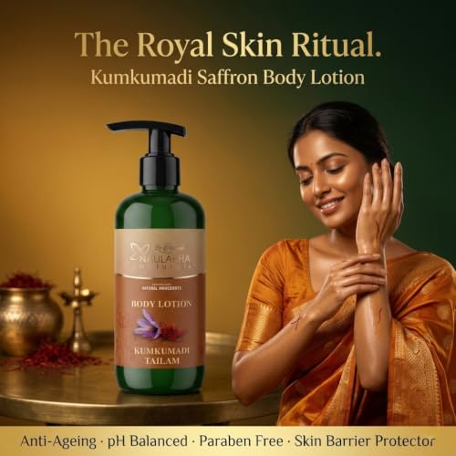 Image 4 of Naulakha Naturals Kumkumadi Body Lotion | Suitable For All Skin Type | No Paraben & Sulphate | Natural Ingredients