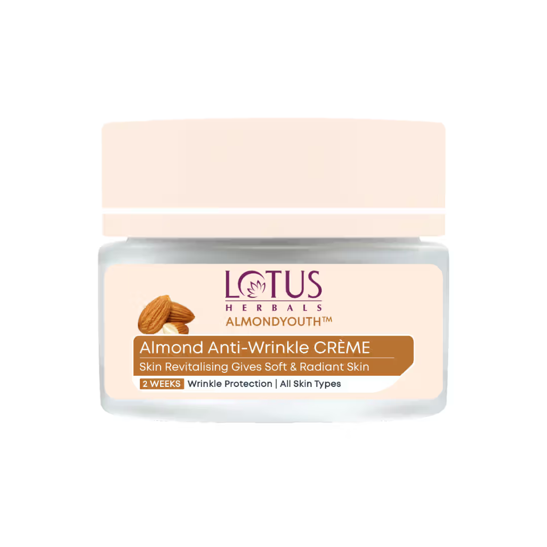 Image 1 of Lotus Herbals Almondyouth Almond Anti-Wrinkle Cream