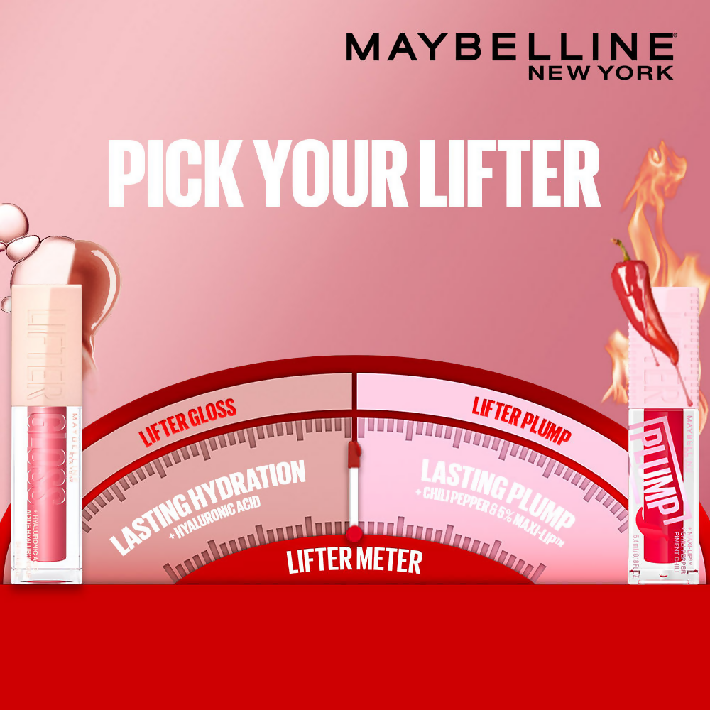 Image 8 of Maybelline New York Lifter Plump - Plumping Lip Gloss - Hot Chili