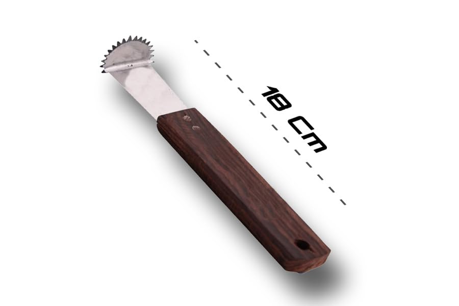 Image 2 of Generic Praganiya Traditional Coconut Scraper and Slicing Tool Pack of 2