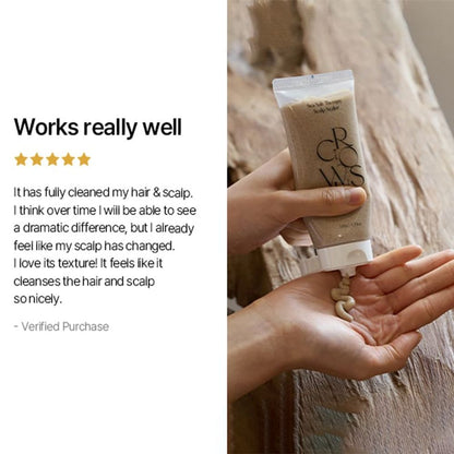 Image 4 of Growus Sea Salt Therapy Scalp Scaler Detoxifying Scalp Exfoliator for Oil Control & Root Care