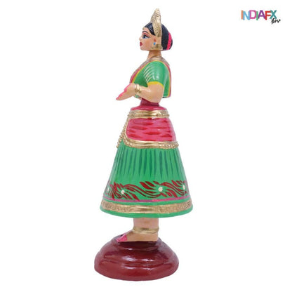 Image 6 of Kondapalli Handmade Dancing Doll | Size 12.9 Inch
