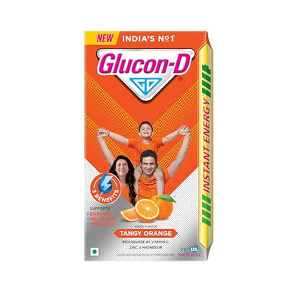 Image 1 of 1 kg / Pack of 1 for the product Glucon-D Instant Energy Health Drink Tangy Orange