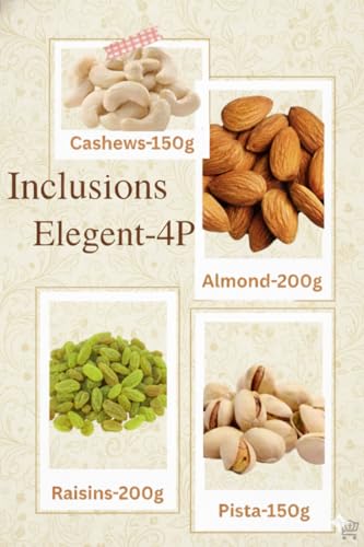 Image 2 of Brown tree Dry Fruit Gift Hamper – Elegant-4P – 700g
