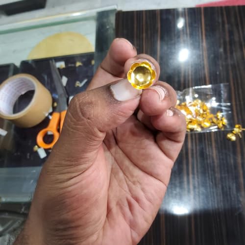 Image 3 of Dista Silvers Gold Plated Flowers Pack of 108 57g
