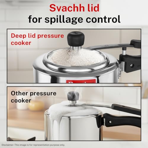Image 5 of Prestige Svachh Nakshatra Alpha Straight Wall Cooker 5 L