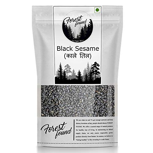 Image 1 of Default Title for the product Forest Found Whole Fresh Natural Black Sesame Seeds 250g