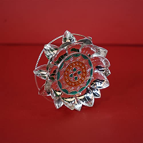 Image 1 of Default Title for the product Dista Silvers Lotus Stand Silver Plated 97.55g