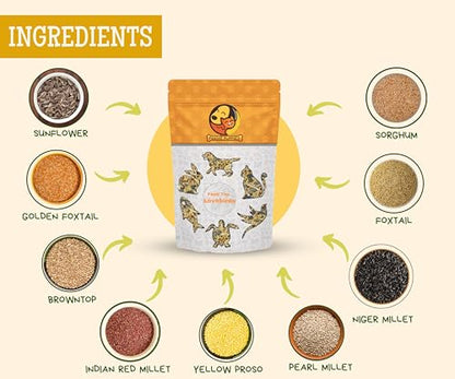 Image 4 of Foodie Puppies Bird Food for Love Birds 2Kg