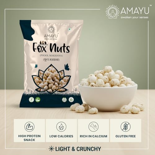 Image 3 of AMAYU Fox Nuts (Phool Makhana) 100g