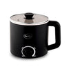 Image 1 of Default Title for the product Pigeon By Stovekraft Swift Multi-Cook Kettle 1.5L, Egg Rack - Black | Double Layered | Food Grade Stainless Steel Inner Wall | Glass Lid | Auto Shut-Off, 600 Watts