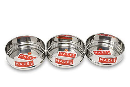 Image 1 of Set of 3, 0.5 l for the product HAZEL Cooker Separator Stackable Container Set