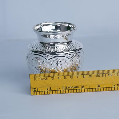 Image 2 of Dista Silvers Asthalaxmi Design Kalasham 91 Grams