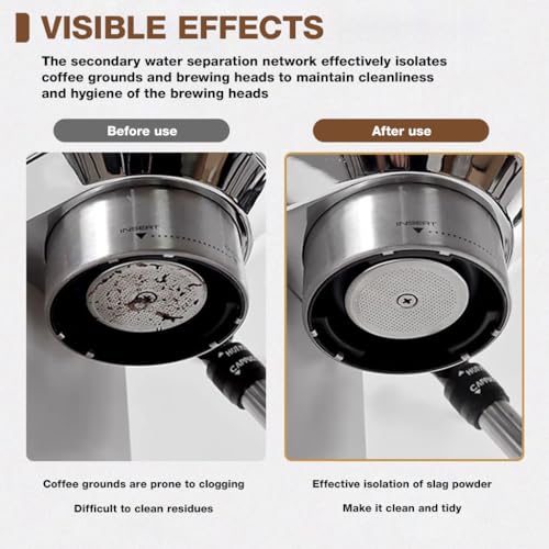 Image 6 of Supvox Puck Screen 51mm for Coffee Portafilter Magnetic Pickup Filter Disk