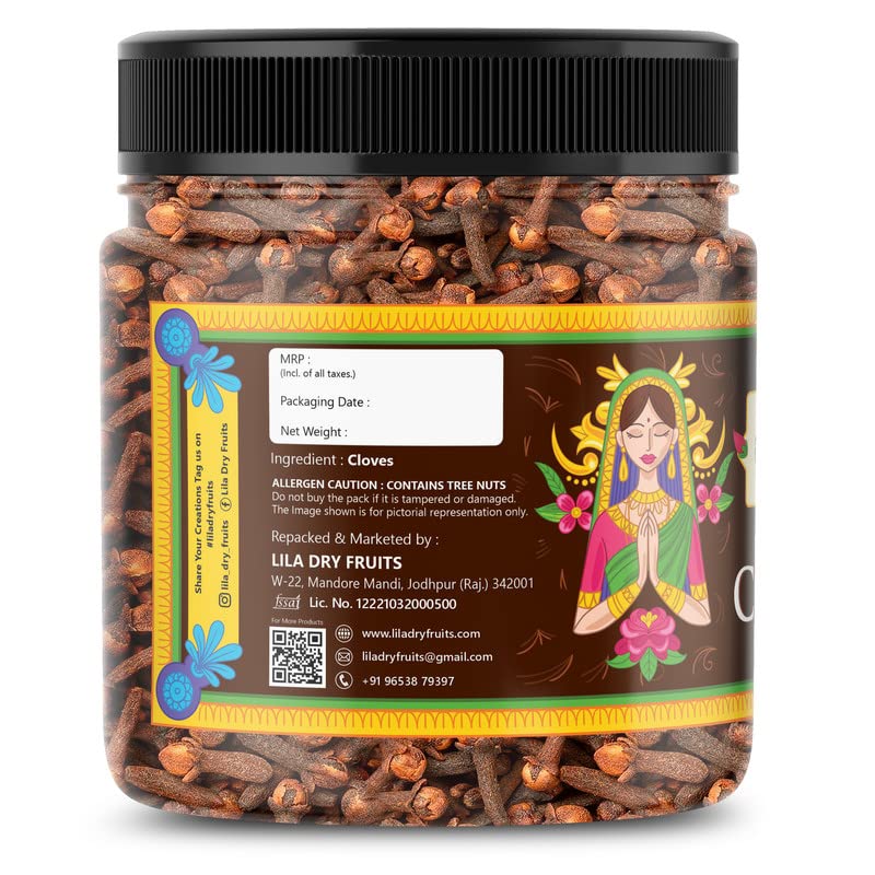 Image 3 of LILA DRY FRUITS Elite Aroma Whole Cloves 200 grams Jar