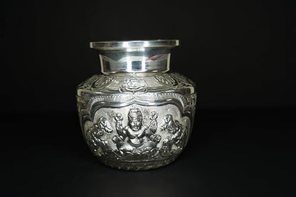 Image 1 of Default Title for the product Dista Silvers Ashtalakshmi Kalasham with Elephant 306.17g