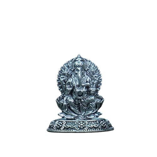 Image 1 of Default Title for the product Dista Silvers Antique Ganesh 17.29G