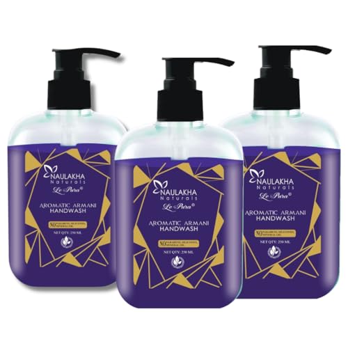 Image 1 of Pack of 1 for the product Naulakha Naturals Combo pack of Handwash 250 g (Pack of 3) (Aromatic)