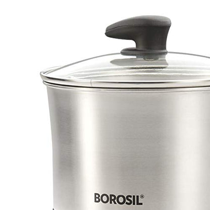 Image 5 of Borosil 1.5 L Omni Stainless Steel Electric Kettle with Egg Tray