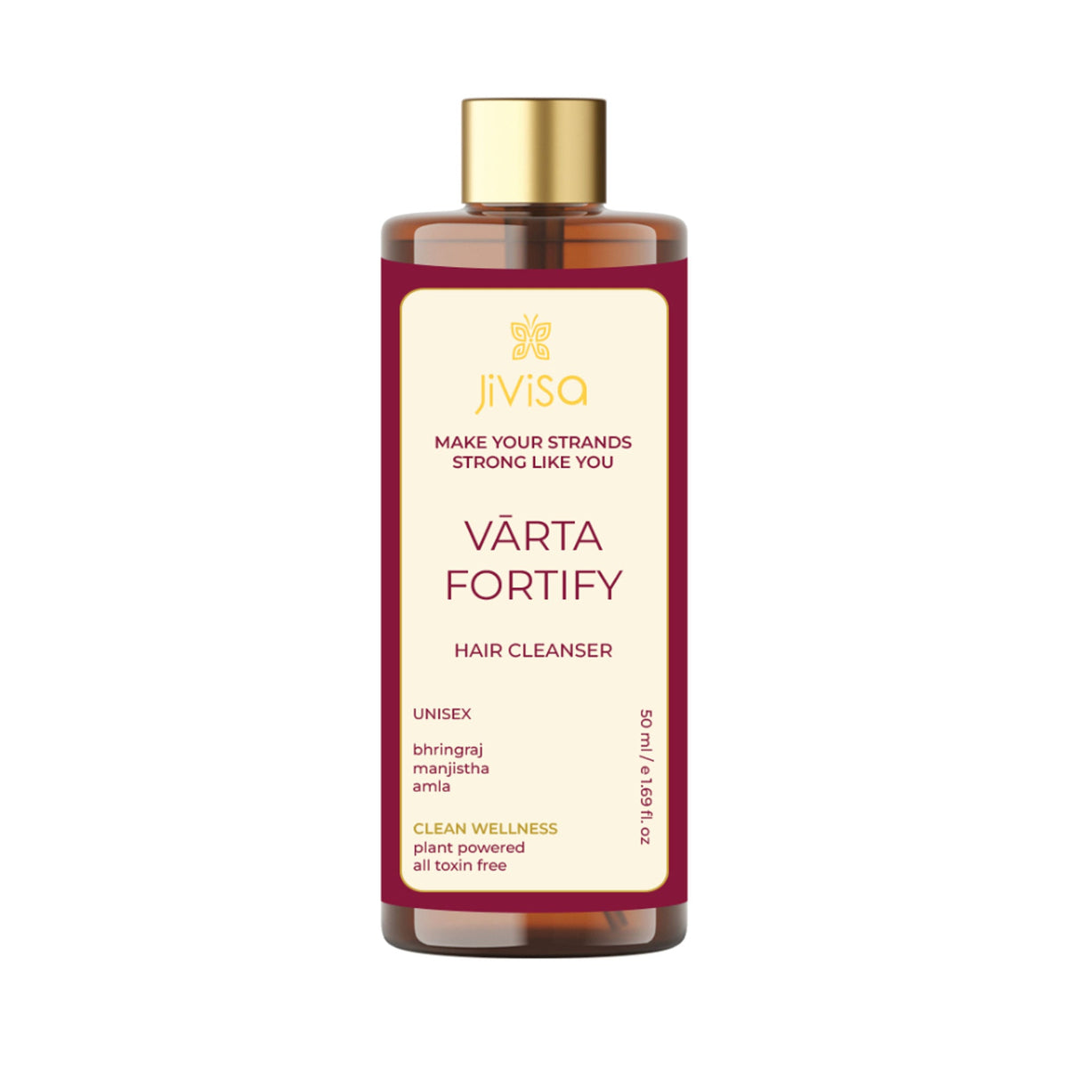 Image 1 of 50ml for the product JiViSa Vrta Fortify Strengthening Hair Cleanser