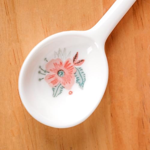 Image 7 of Nestasia Ceramic Soup Bowl with Spoon Set of 4 (400ml Each)