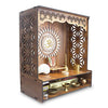 Image 1 of Default Title for the product Heartily Shree Beautiful Wooden Pooja Stand for Home Mandir (H- 18, L- 16, W-8.75 Inch)