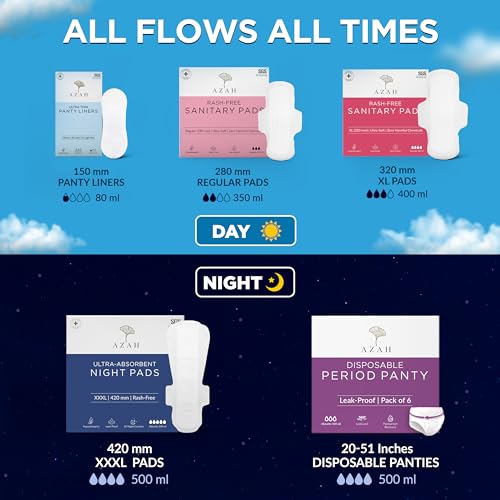 Image 10 of AZAH XXXL Sanitary Pads for Women for Heavy Flow