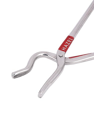 Image 12 of HAZEL Stainless Steel Pakad Tongs