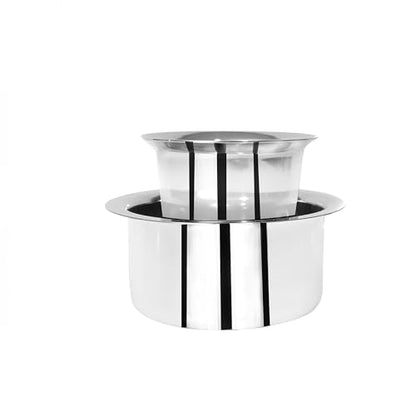 Image 4 of Spillbox Traditional Stainless Steel Filter Coffee Maker with Dabara Combo