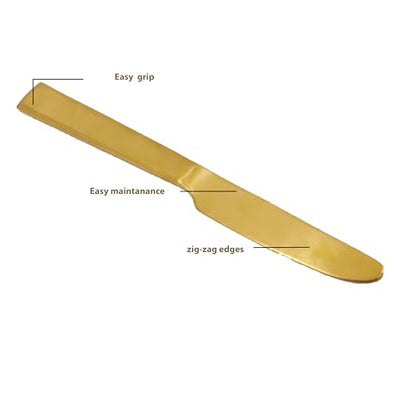 Image 8 of Spillbox Stainless Steel PVD Coated Cutlery Knife Butter Spread Knife