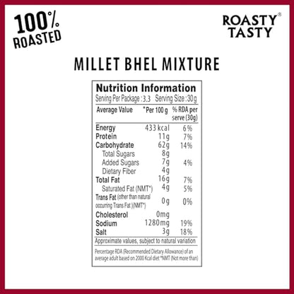 Image 4 of Roasty Tasty Millet Bhel Mix 100g
