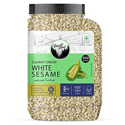 Image 1 of Default Title for the product Forest Found Natural White Sesame Seeds 900g