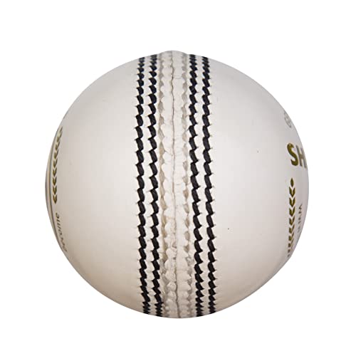 Image 2 of SG Leather Cricket Balls Shield 20 (White)