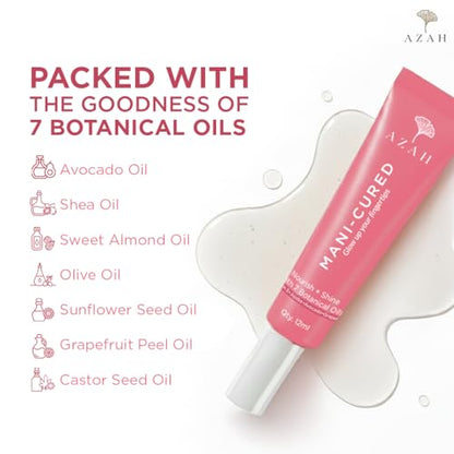 Image 4 of AZAH Mani-cured Cuticle Oil For Nails 12 ml